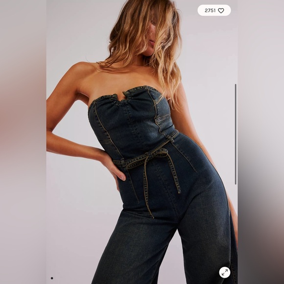 NWT Free People CRVY Femme Fatale One-Piece Various Sizes